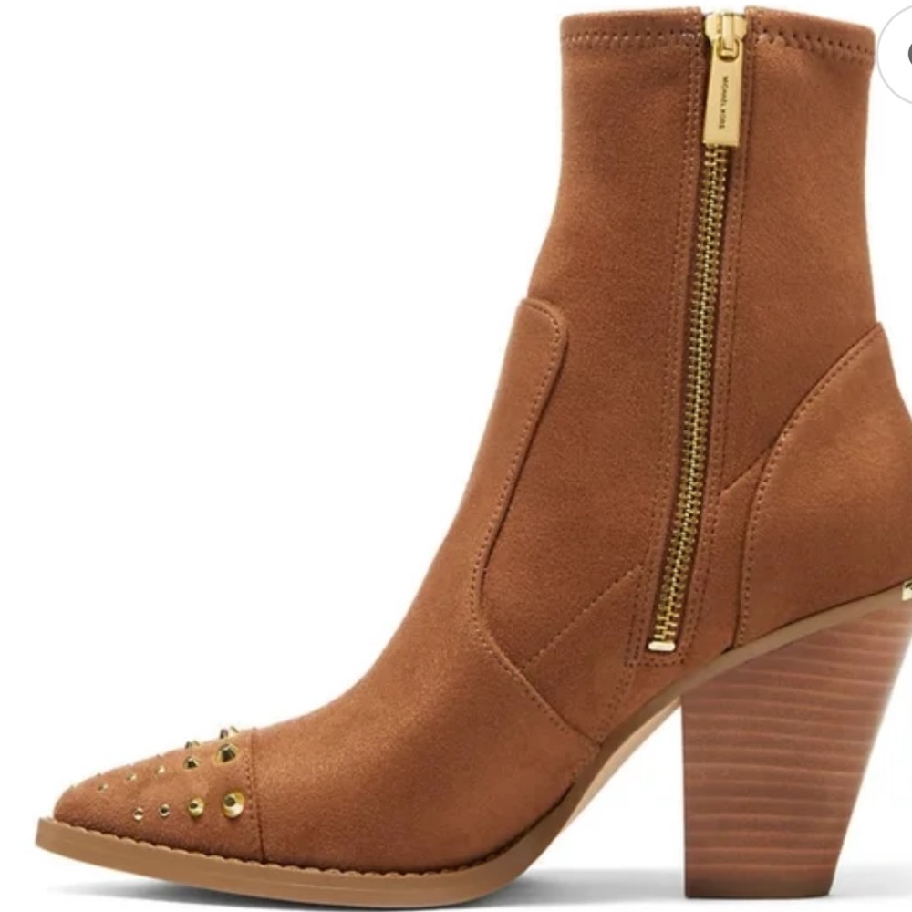 🌸MICHAEL KORS🌸 Dover Studded Faux Suede Boots Size: 10 M - Picture 3 of 10
